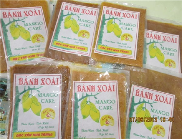 Bánh tráng xoài Nha Trang